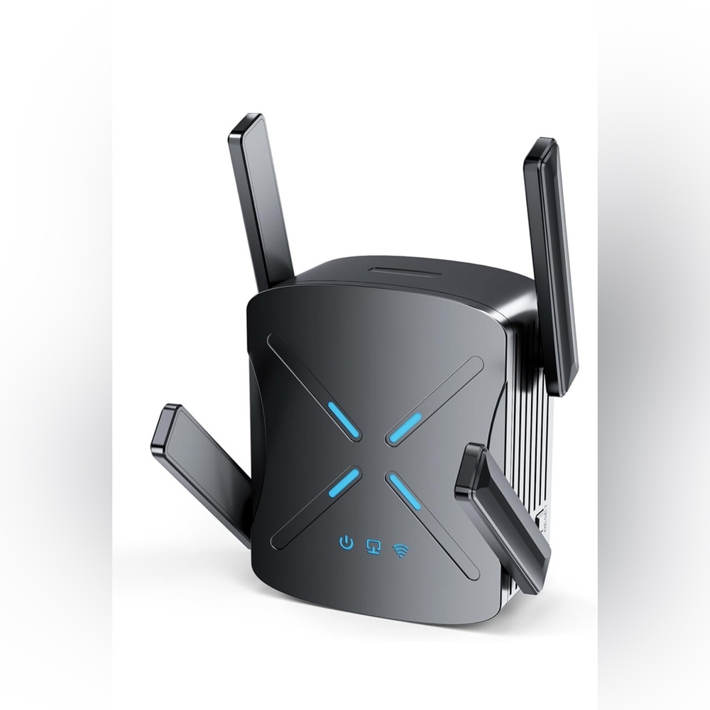 2025 WiFi Extender Signal Booster, New Gen Wi-Fi 6 Repeater, Covers Up to 12,000